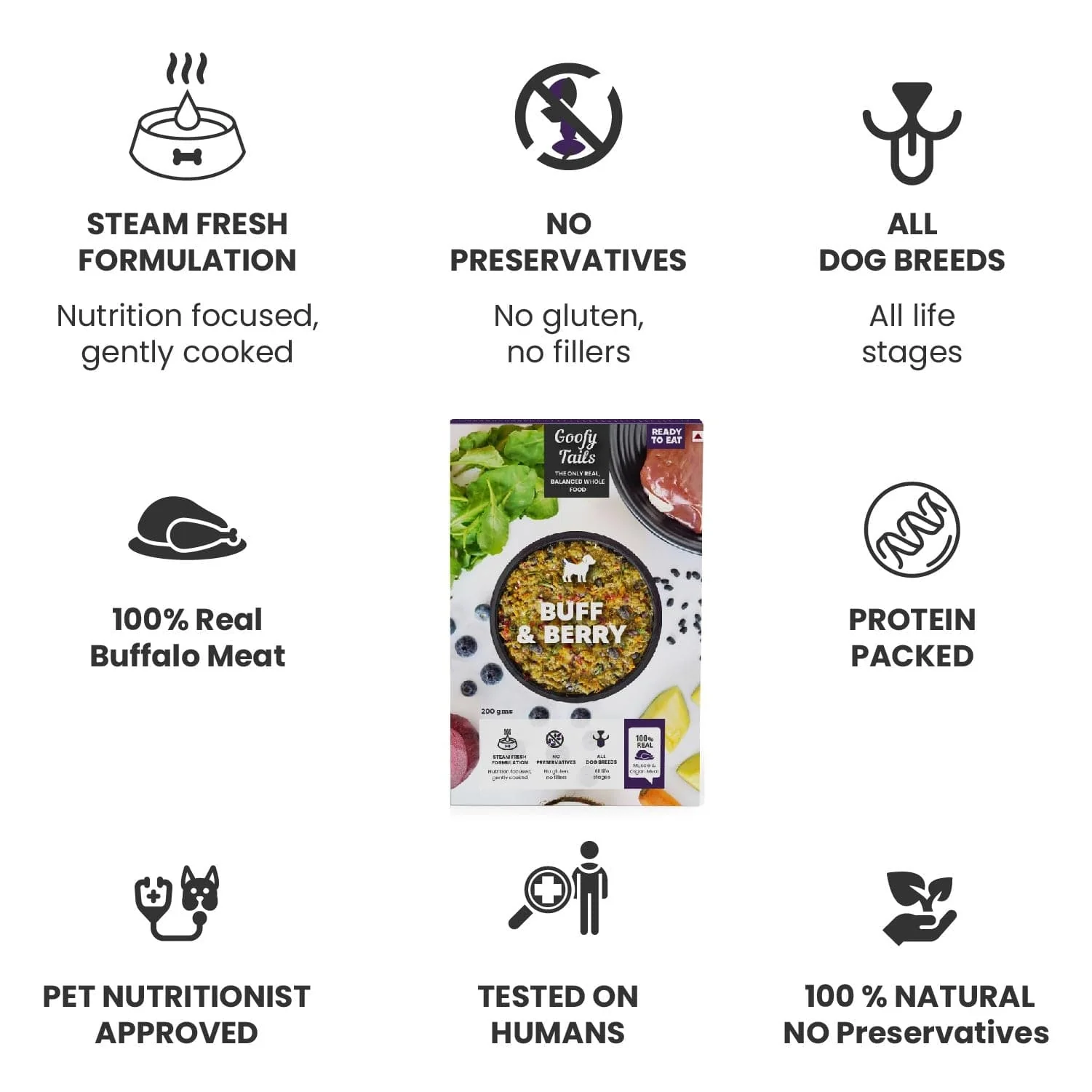 Buff and Berry Fresh Food for Dogs and Puppies - Pack 3 - Image 5