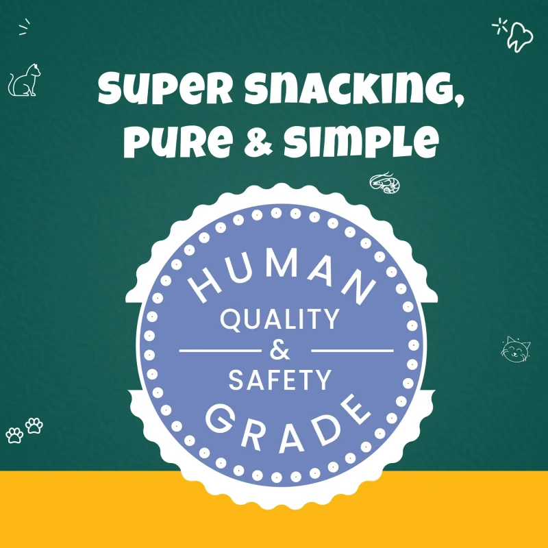 Freeze Dried Shrimp + Chicken & Sardine + Tuna Chunks Treat Combo for Cats and Kittens - Image 6